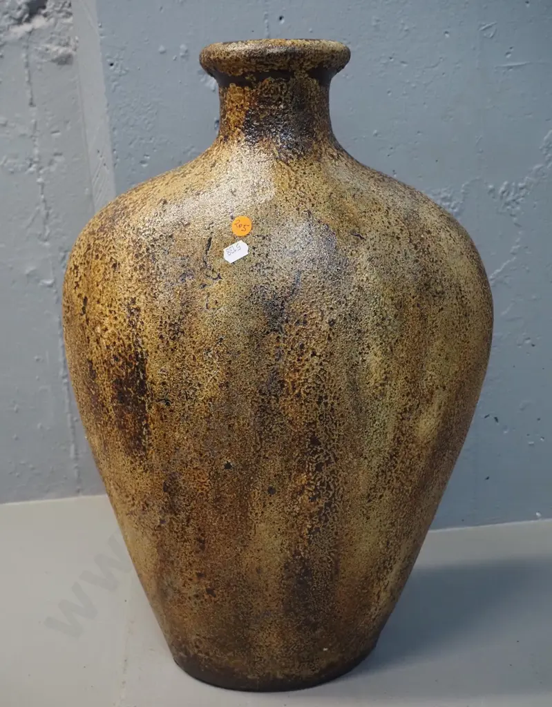 large studio pottery vessel with open base H-500 W-340 Image 1++