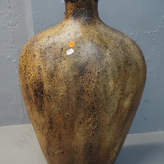 large studio pottery vessel with open base H-500 W-340