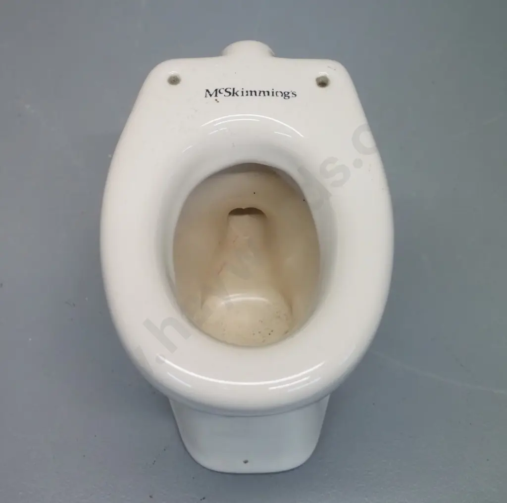 McSkimmings potteries miniature sample toilet H-140 L-145 W-100 Image 1++