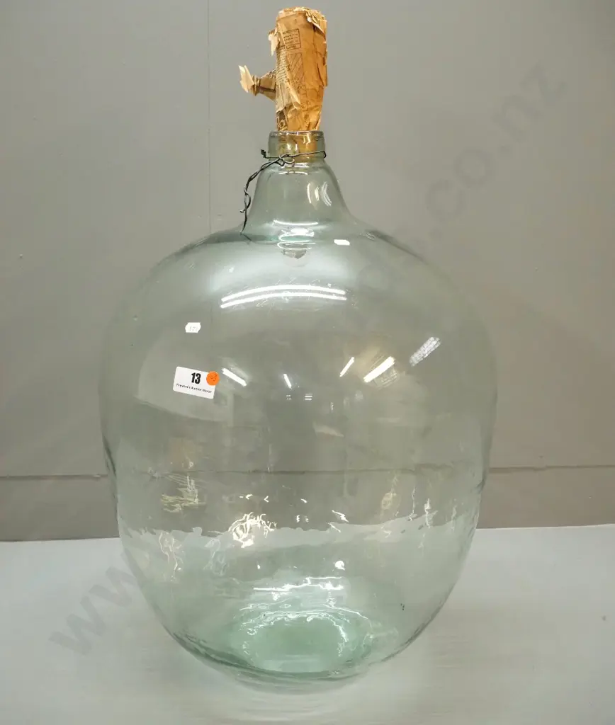 large glass carboy H-660 Diam-440 Image 1++