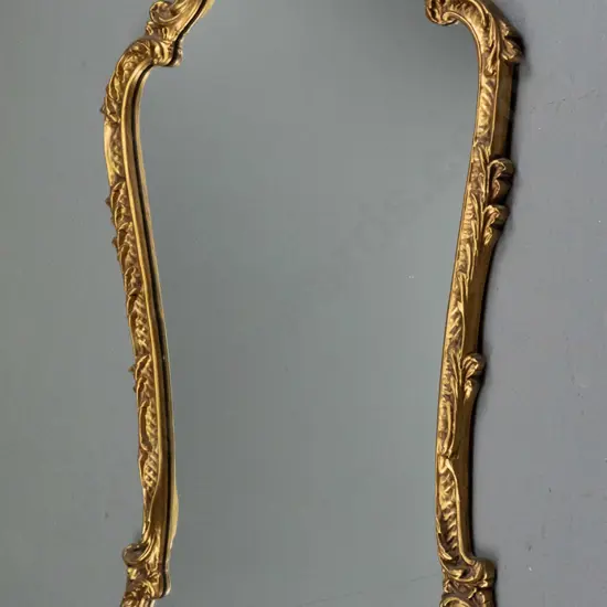gilt framed wall mirror H-1110 W-520