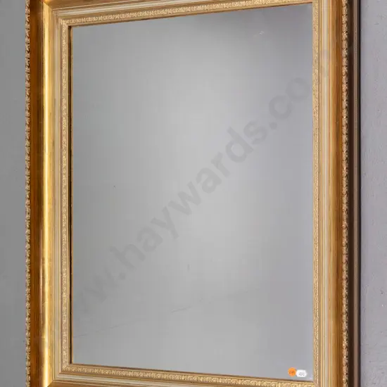 gilt framed wall mirror - small chip to frame H-780 W-630