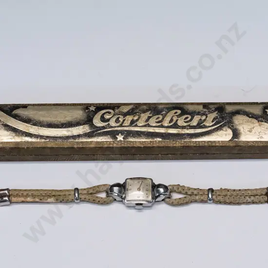 ladies boxed Corebert watch with original guarantee 20th May 1956