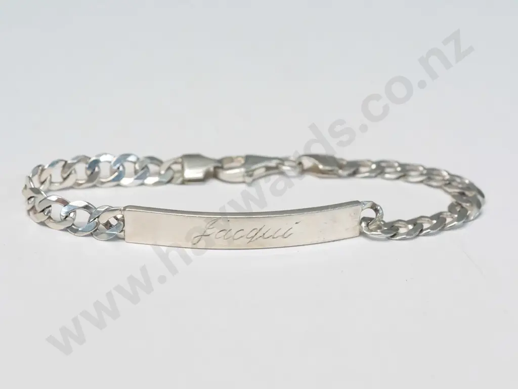 silver bracelet stamped 925 Image 1++