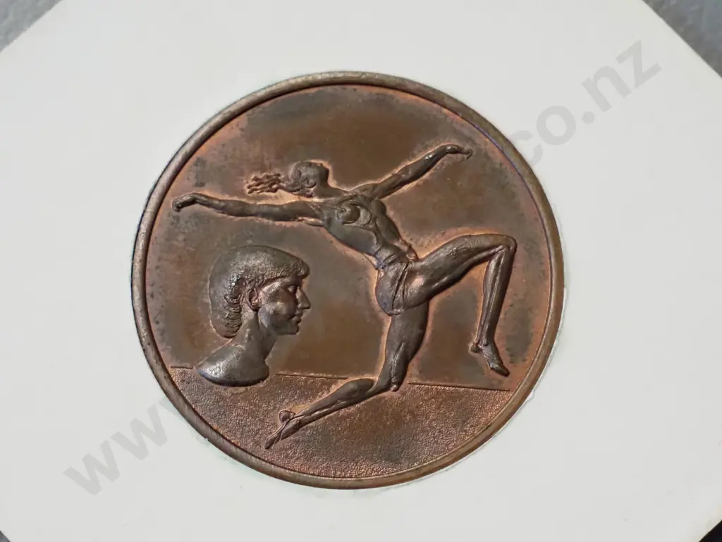 2 1991 Rugby World Cup 5 dollar coins and 2 NZAA International Athletic Fund medallions - Yvette Williams & Peter Snell Image 1++