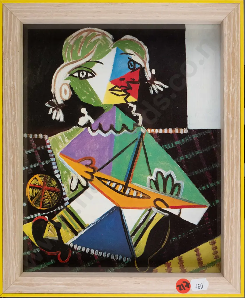 framed Picasso digital print H-240 W-190 Image 1++
