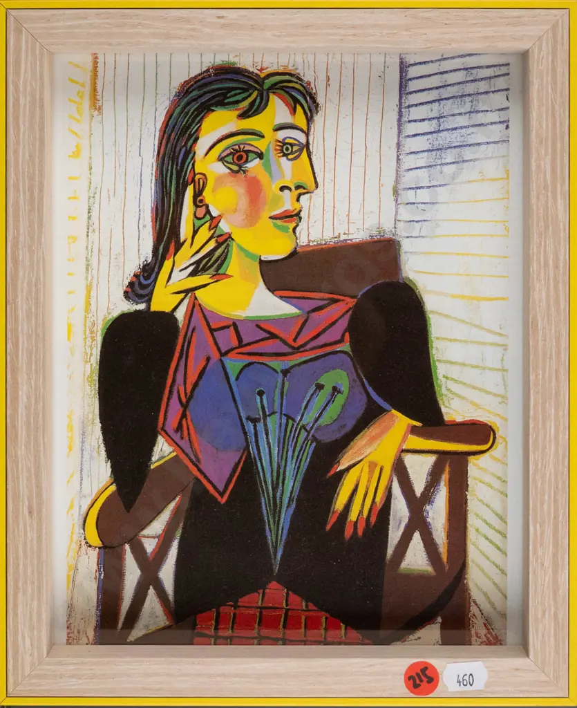 framed Picasso digital print H-240 W-190 Image 1++