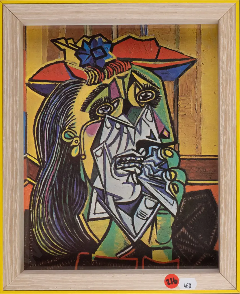framed Picasso digital print H-240 W-190 Image 1++
