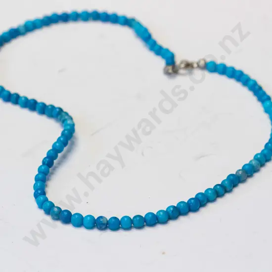 turquoise beaded necklace