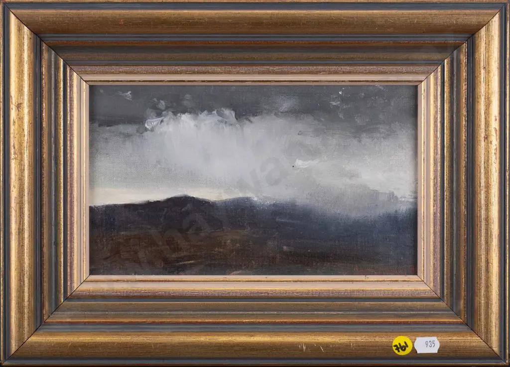 John R Hunt '88 - framed oil - landscape  H-140 W-250 Image 1++