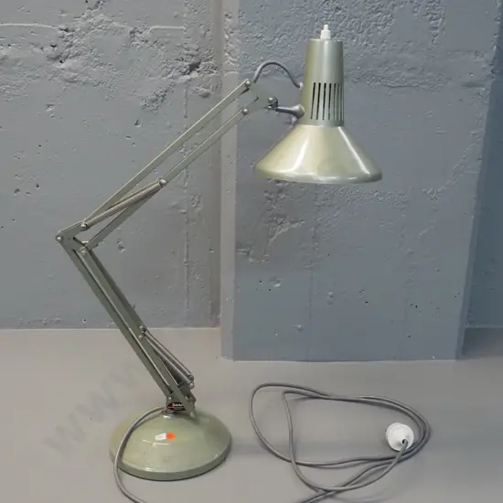 light green Gartner Superlux Auckland anglepoise lamp - shade D-190