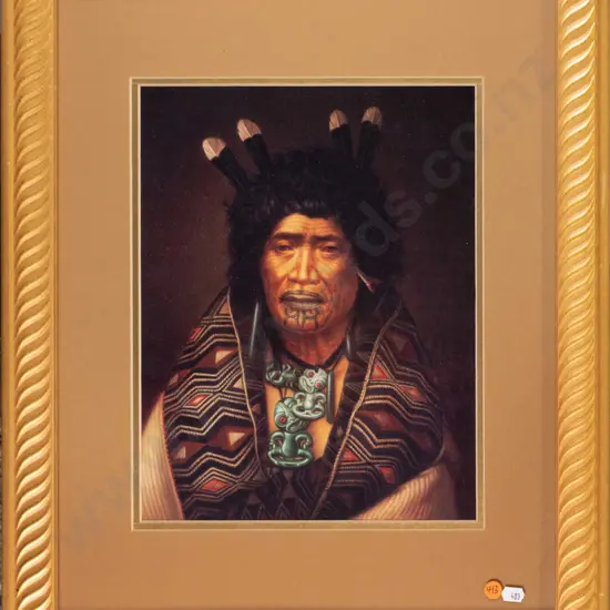 gilt framed print - portrait H-340 W-260