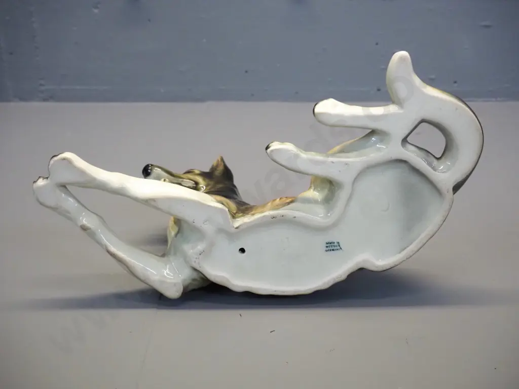 Alsation dog figure - marked Made in West Germany H-180 L-300 Image 1++