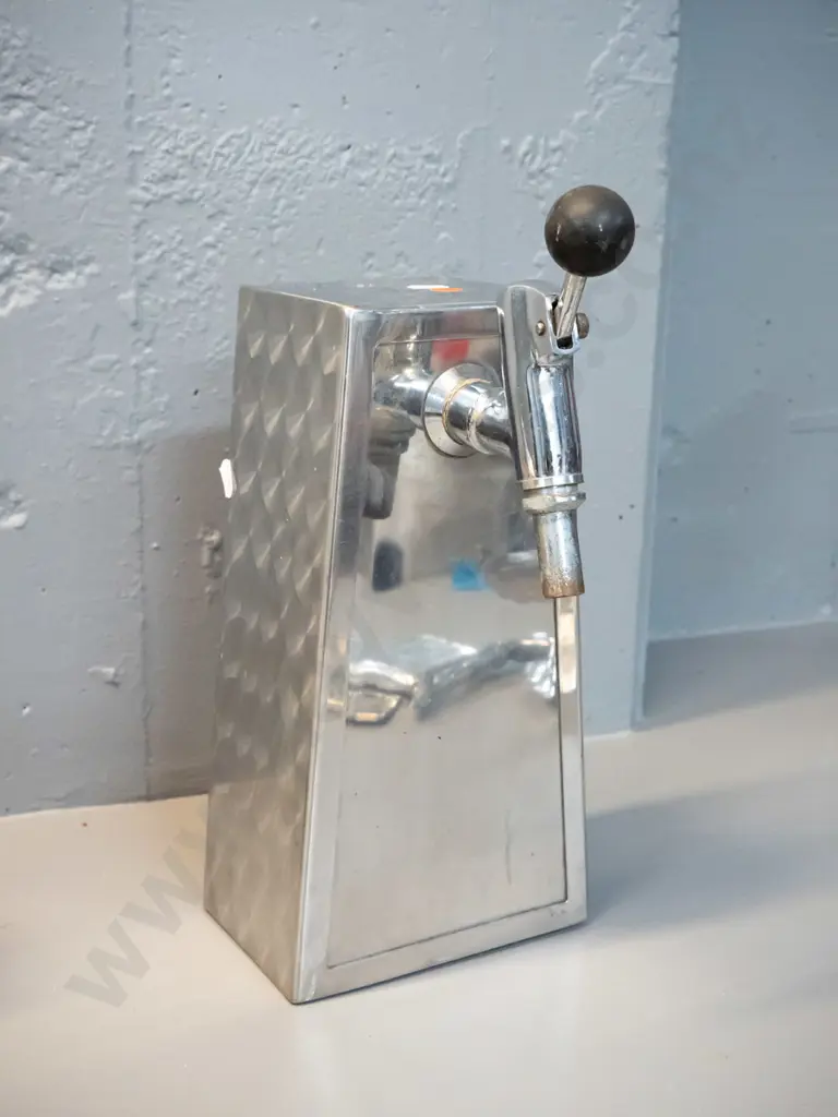 retro DB breweries beer tap - chromed metal case, plastic front, made by Mecca H-340 W-150 D-210 Image 1++