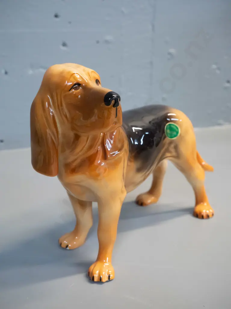 Nelson Staffordshire pottery dog figure H-180 L-220 Image 1++
