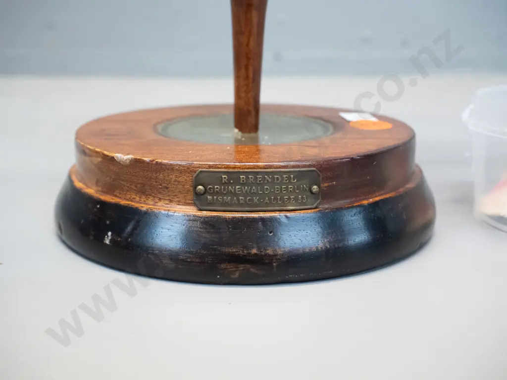 vintage Robert Brendel botanical model on separate wooden stand and base - No. 55 - Daphne H-380. Some damage, some Image 1++