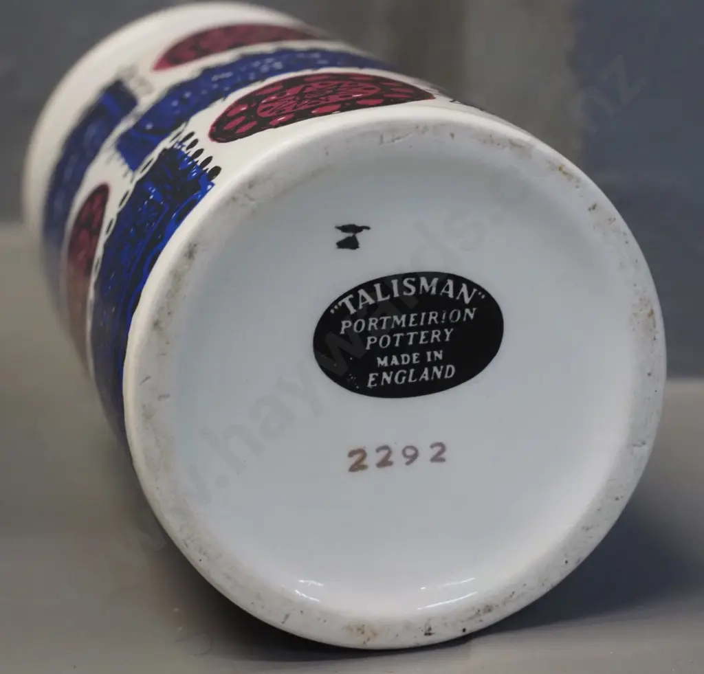 Portmeirion "Talisman" vase - marked no 2292. H-150 D-80 Image 1++