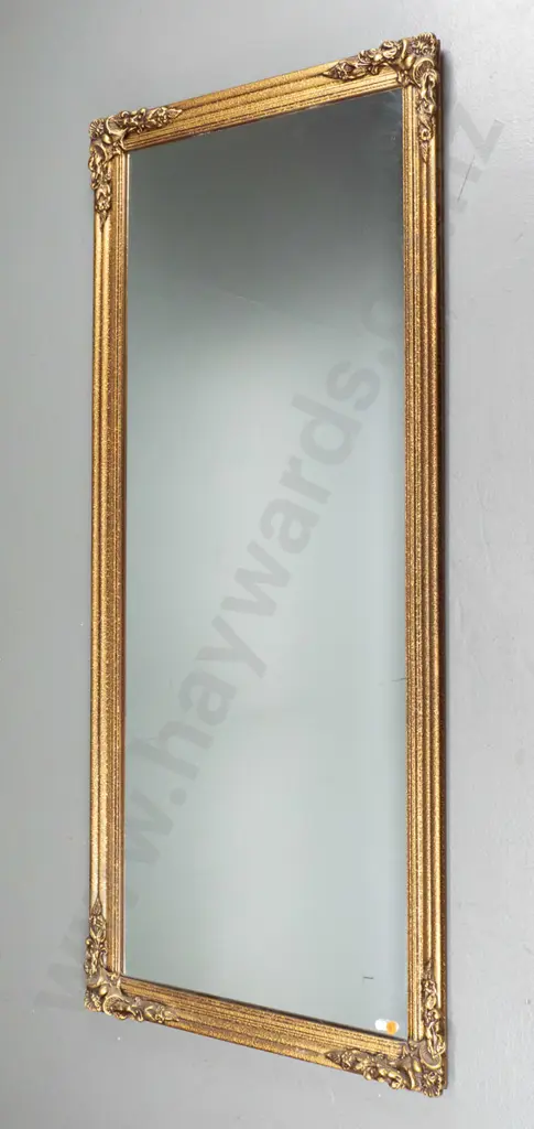 gilt framed wall mirror H-1300 W-550 Image 1++
