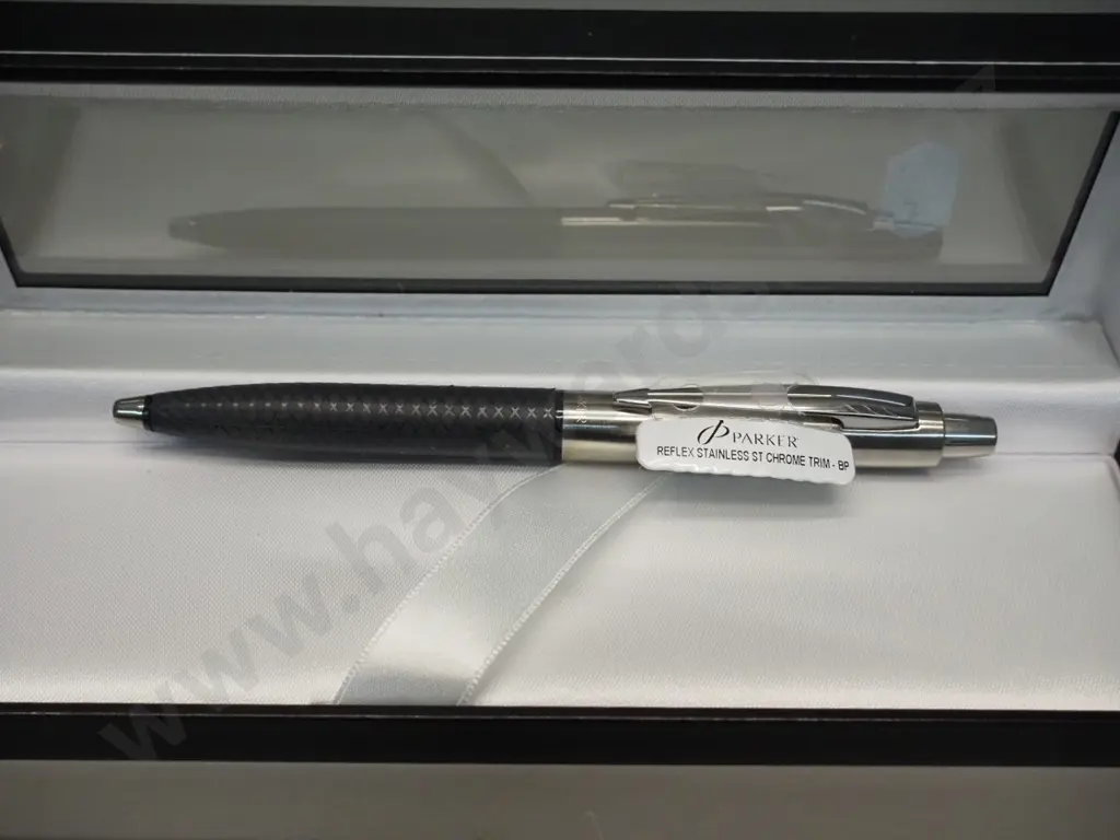 assorted cased ball point pens - Parker, Sheker, Shaeffer, Ronson - and a Shaeffer white dot gold plated fountain pen Image 1++