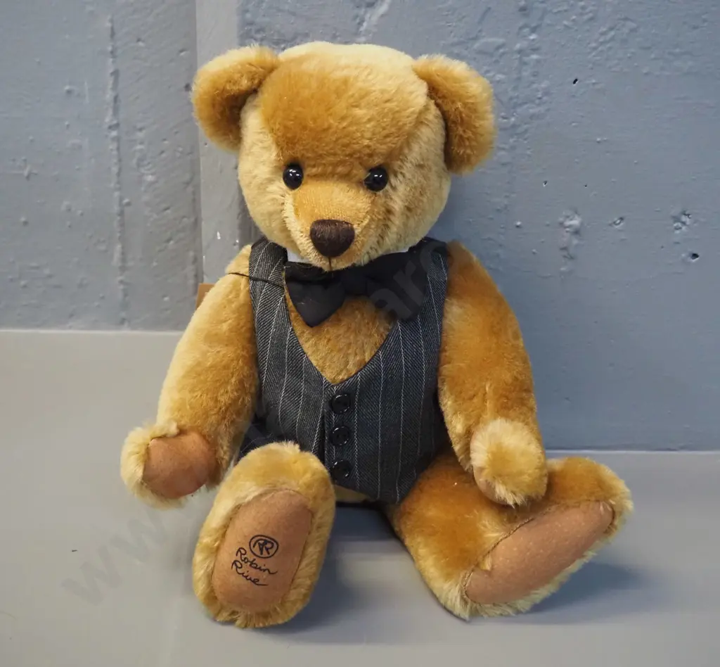 Robin Rive teddy bear - "Banks" - limited edition of 40. H-280 sitting down Image 1++