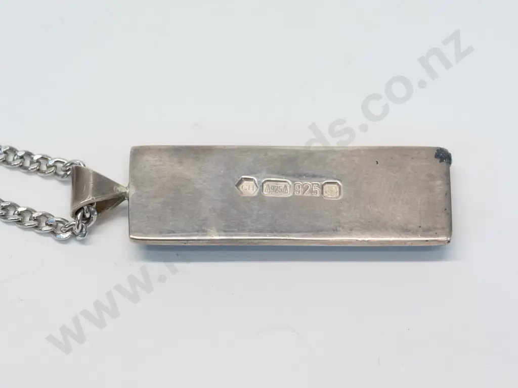 silver ingot stamped 925 Image 1++