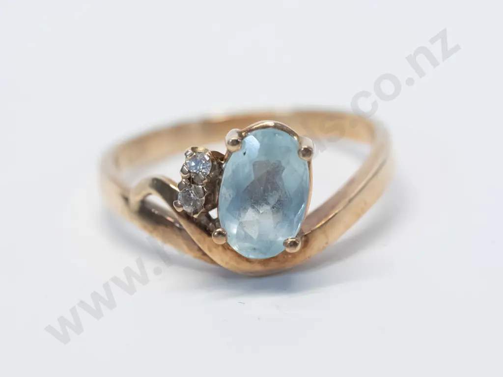 dress ring stamped 375 Image 1++
