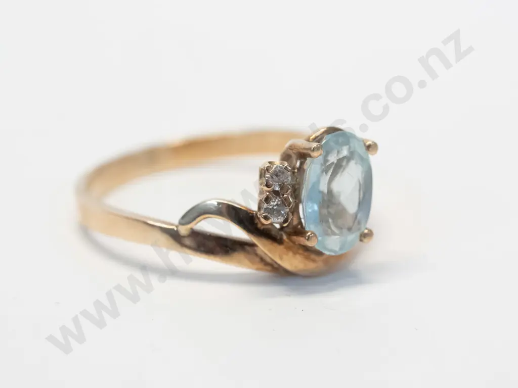 dress ring stamped 375 Image 1++