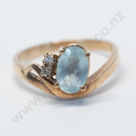 dress ring stamped 375