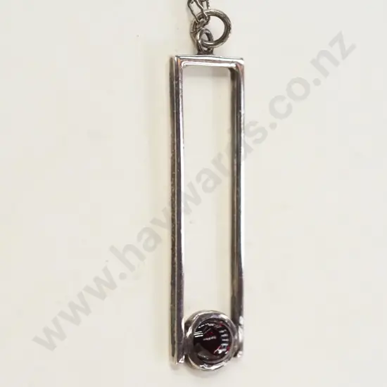 silver pendant stamped stg sil