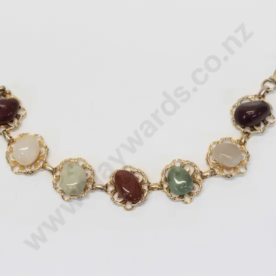 asstd gemstone bracelet