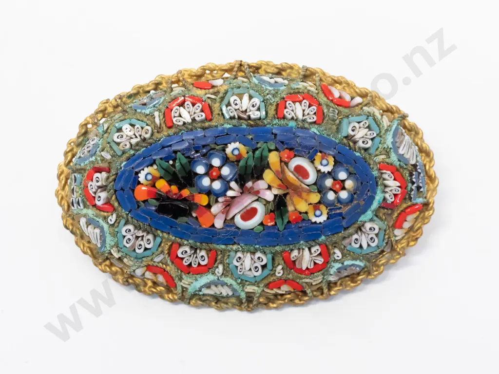mosaic brooch Image 1++
