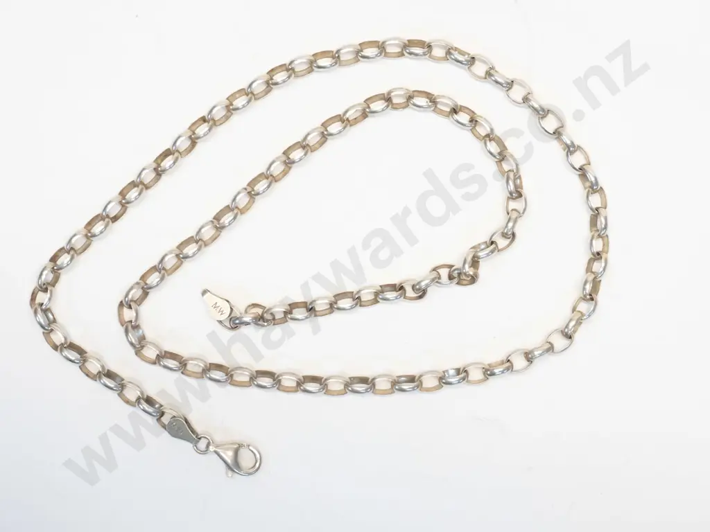 silver link chain stamped 925 Image 1++
