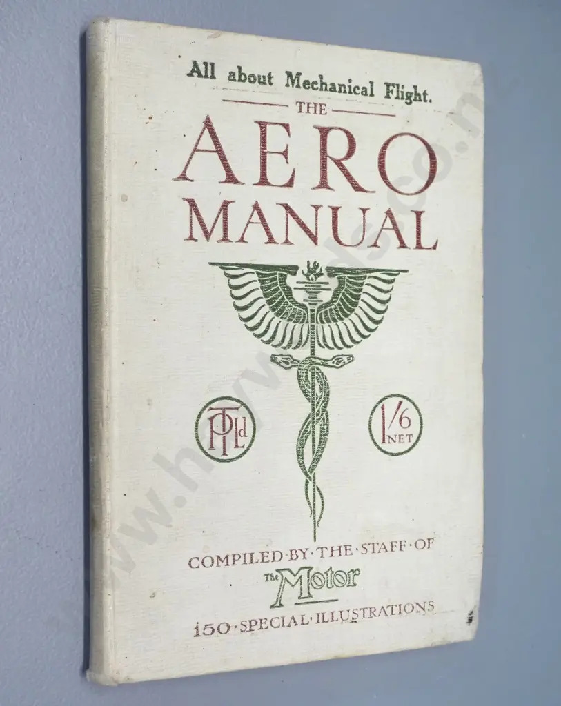 book; All about Mechanical Flight, The Aero Manual Image 1++