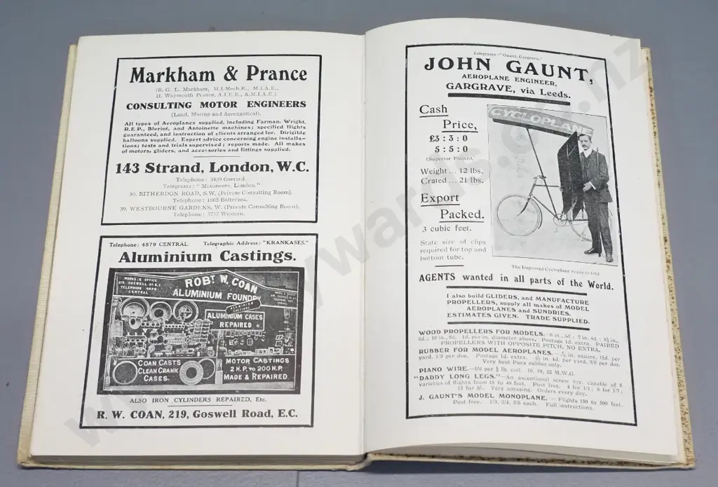 book; All about Mechanical Flight, The Aero Manual Image 1++