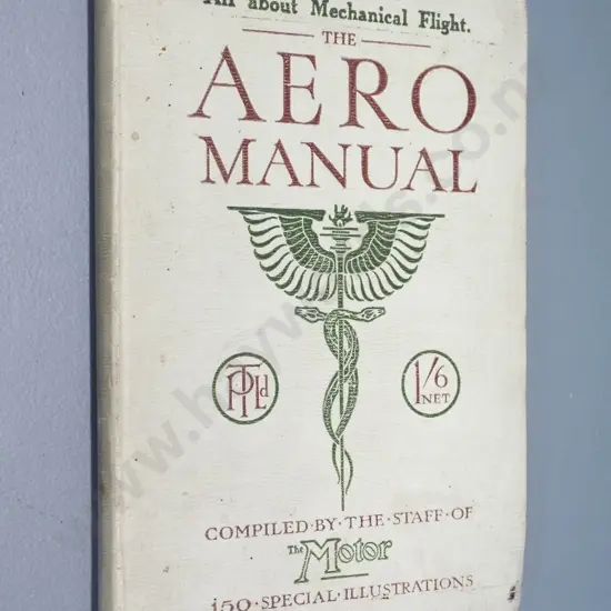 book; All about Mechanical Flight, The Aero Manual