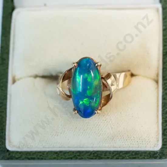 9ct dress ring stamped