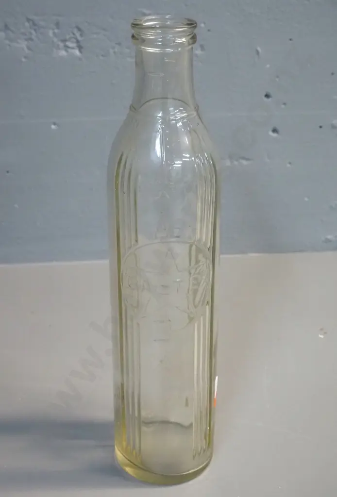 Caltex motor oil quart bottle H-360 Image 1++