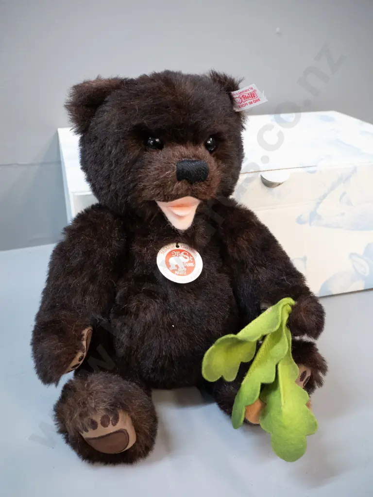 Steiff Happy Grizzly Bear Cub - limited edition of 2009, in original box - H-250 Image 1++
