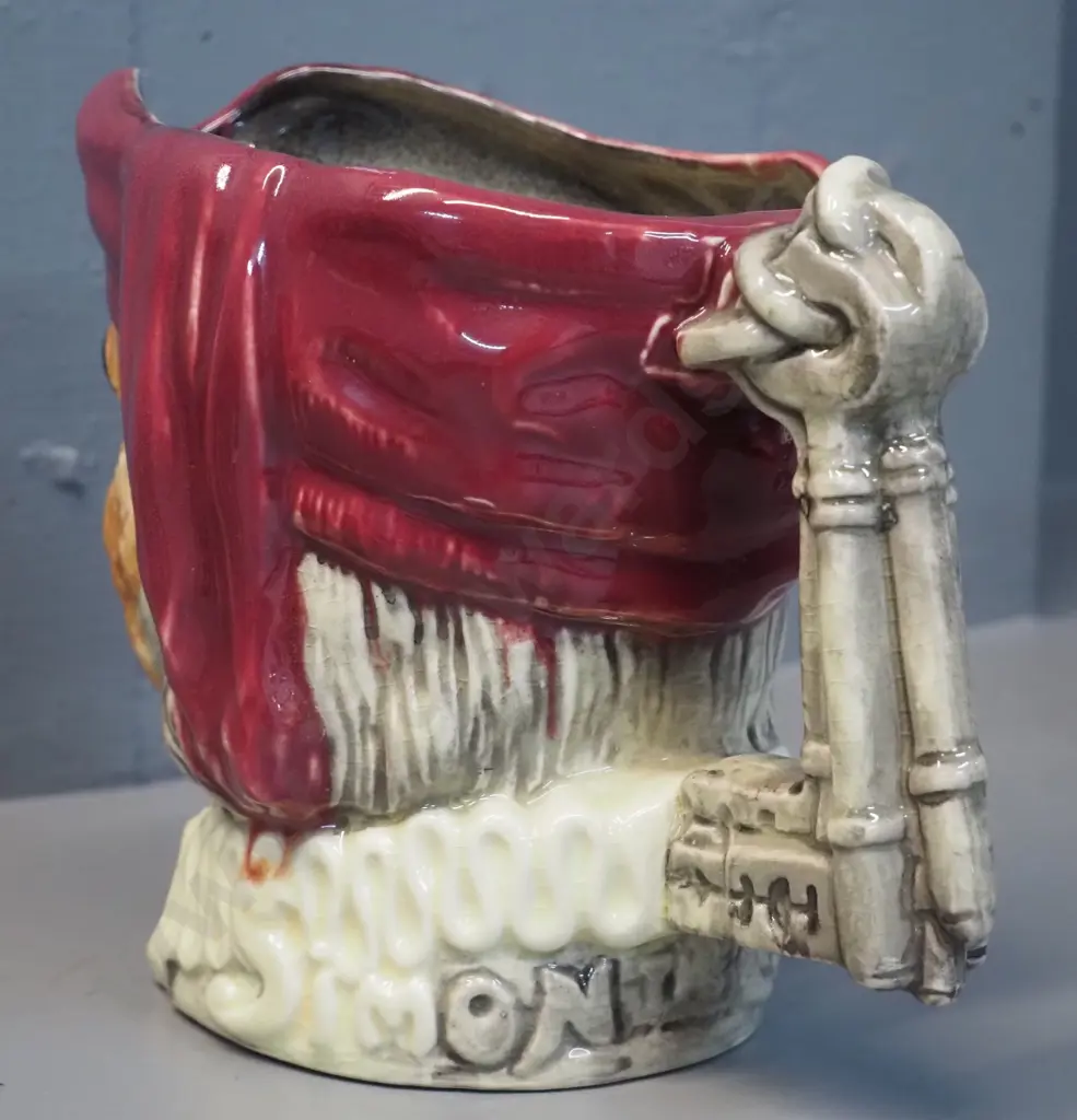 "Simon the Cellarer" character jug - no maker's marks H-160 W-200 Image 1++