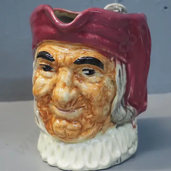 "Simon the Cellarer" character jug - no maker's marks H-160 W-200