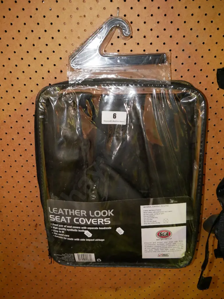 SCA leather look seat covers Image 1++