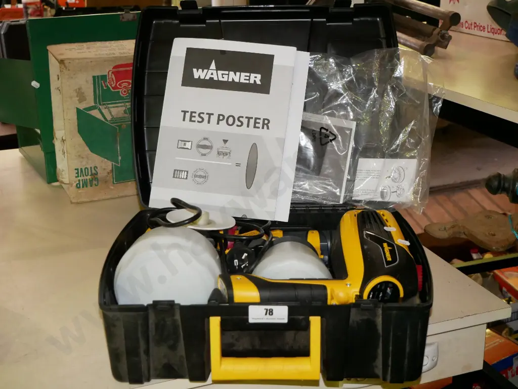 cased as-new Wagner Universal sprayer Image 1++
