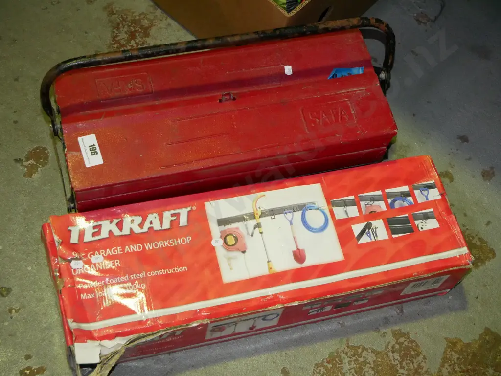 tool box, Tekraft garage workshop organiser Image 1++