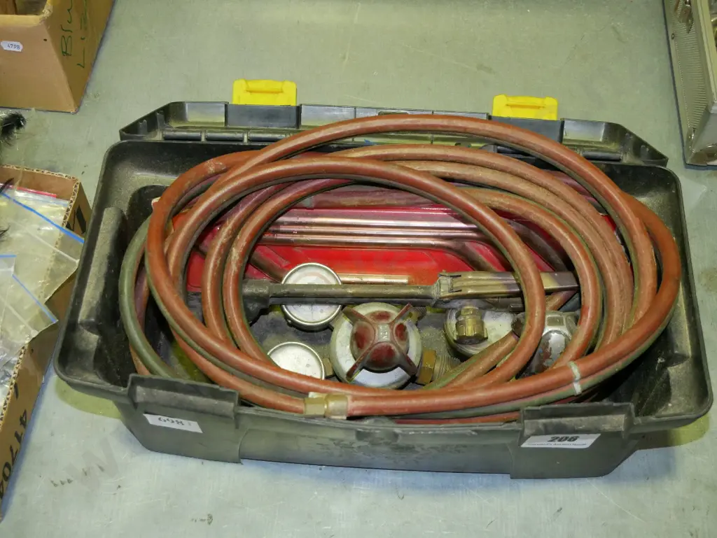 tool box, gas welder's gear Image 1++