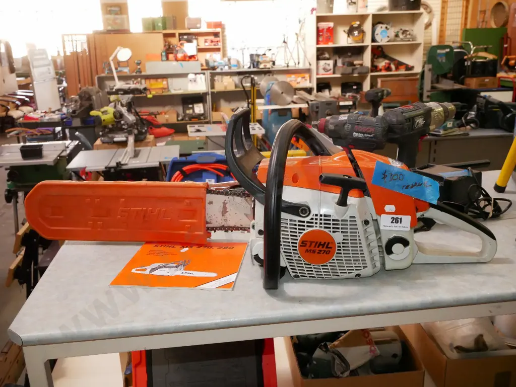 Stihl MS270 chainsaw Image 1++