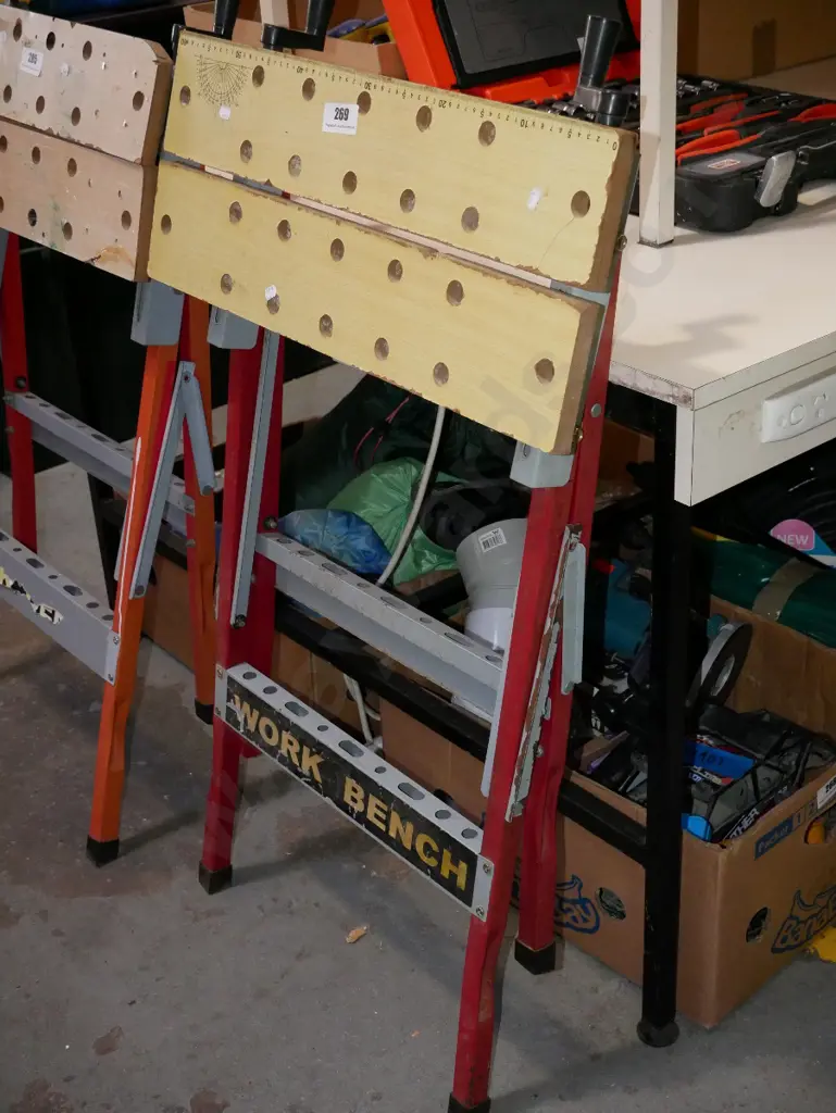 collapsable work bench Image 1++