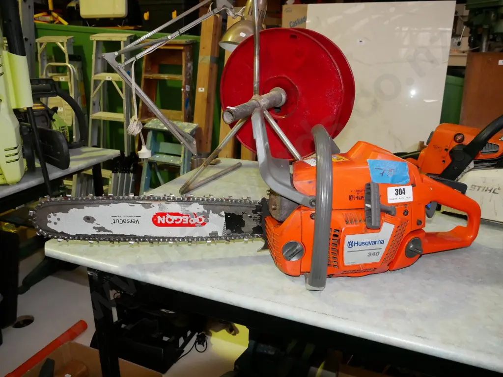 Husqvarna 340 chainsaw Image 1++