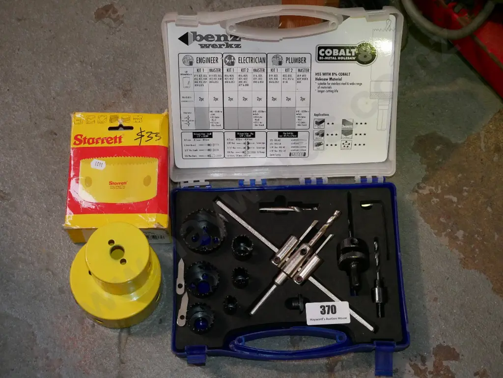 bi-metal hole saw kit, hole saws,  Image 1++