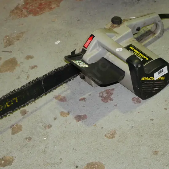 McCulloch electric chainsaw