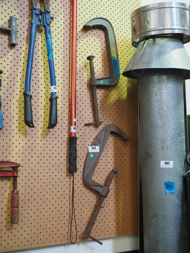 2x welder's G clamps Image 1++